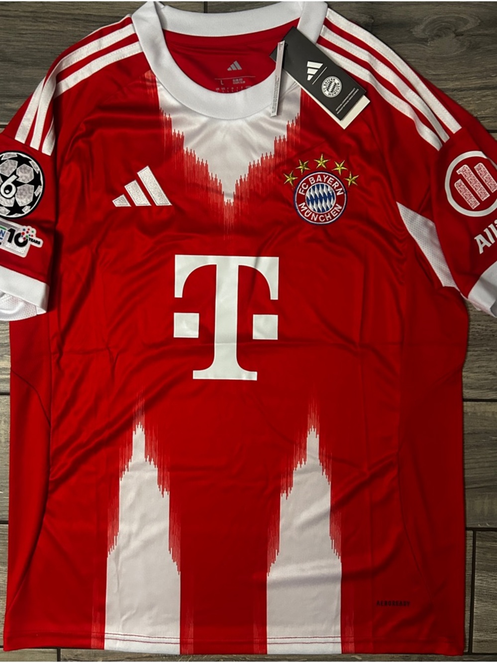 Fc Bayern 25/26 Home | Champions League Jersey | Size Large